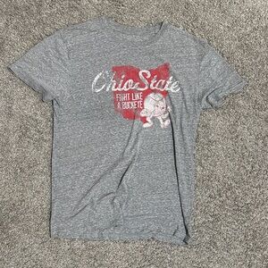 Gray Ohio State T-Shirt
